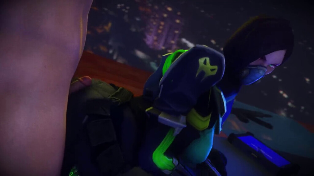 Cumming on Viper's butt