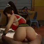 Mai Shiranui reverse riding