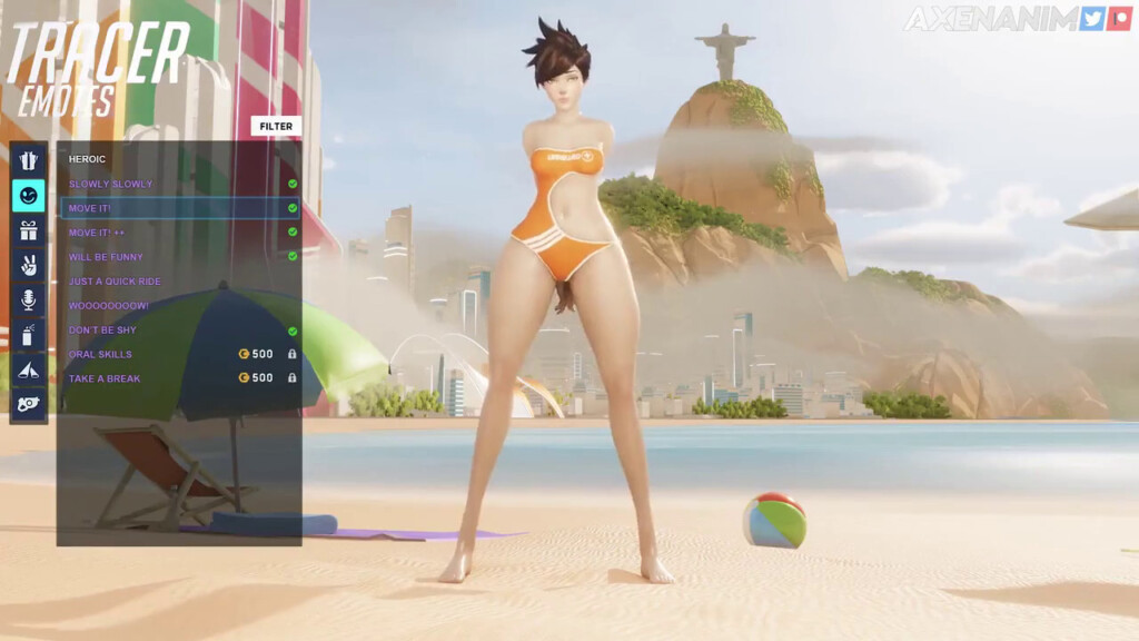Tracer new emotes