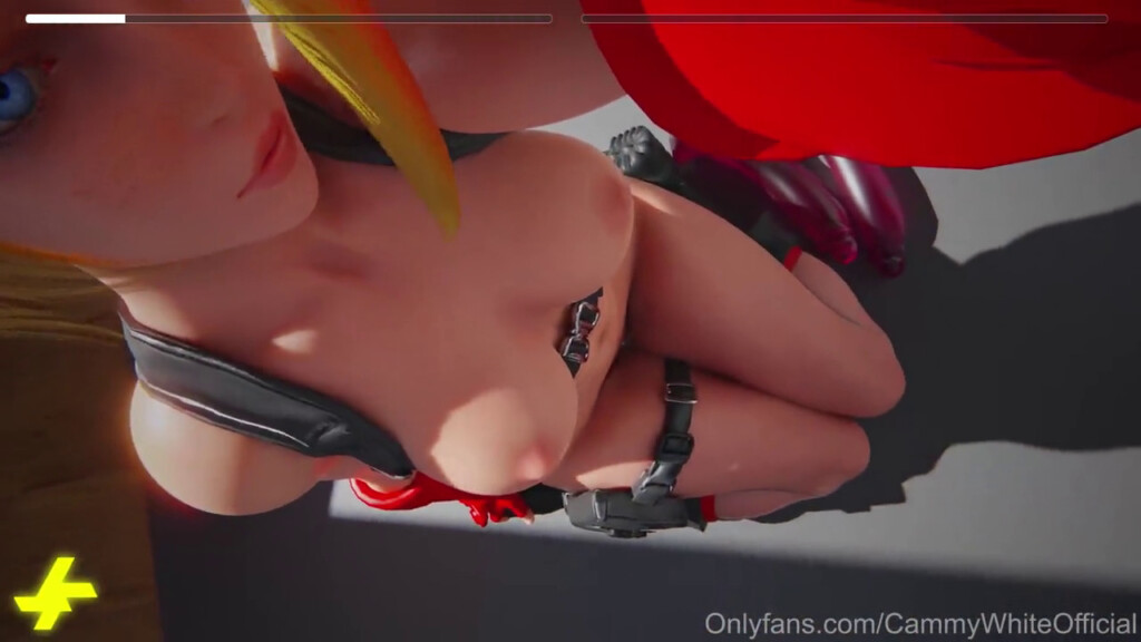 Cammy teasing her body