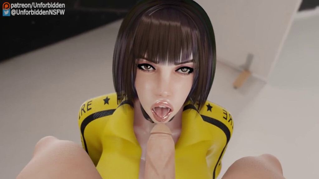Cumming in Kelly's mouth