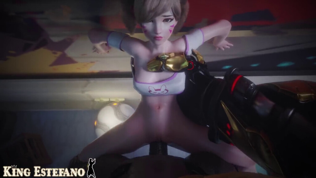 D.va creampied by Doomfist