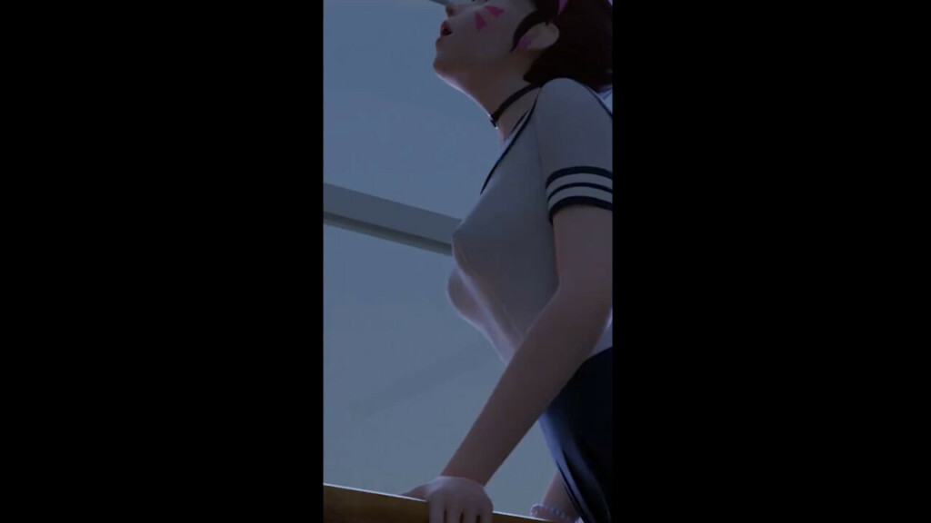 D.va grinding the desk