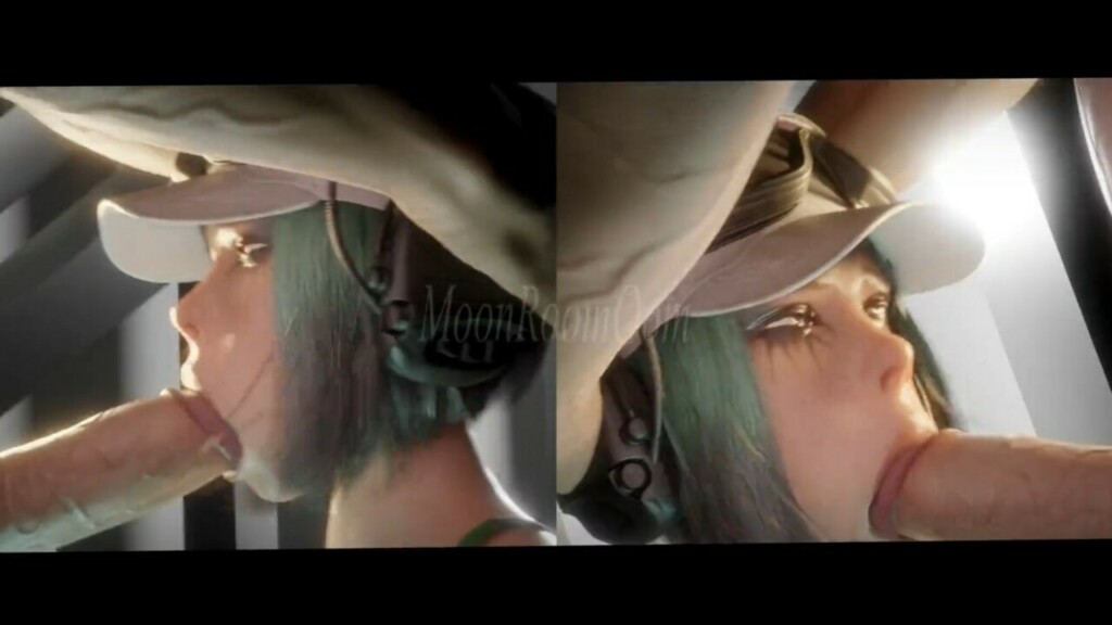 Ela's face fucked hard