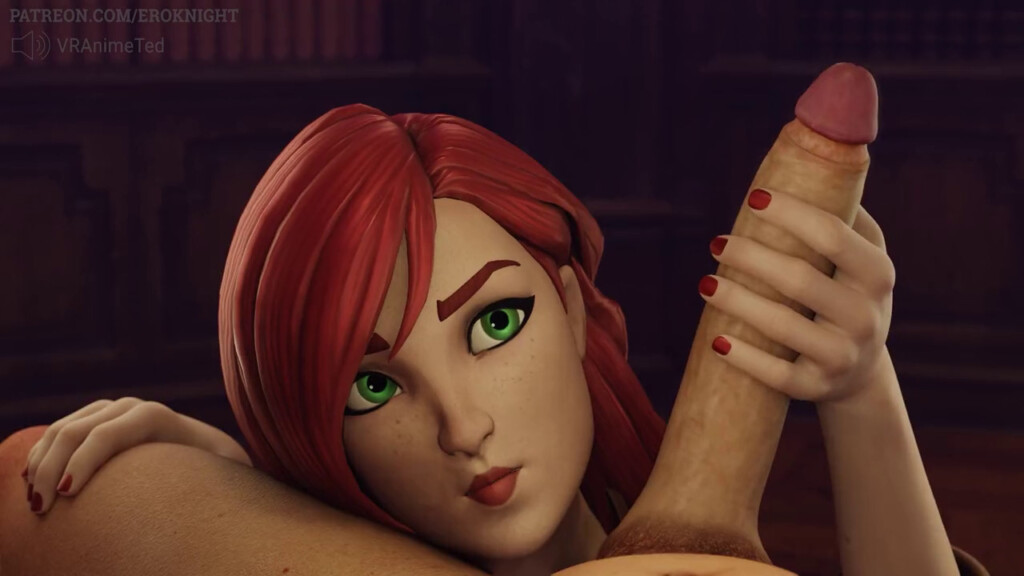 Mary Jane handjob cumshot