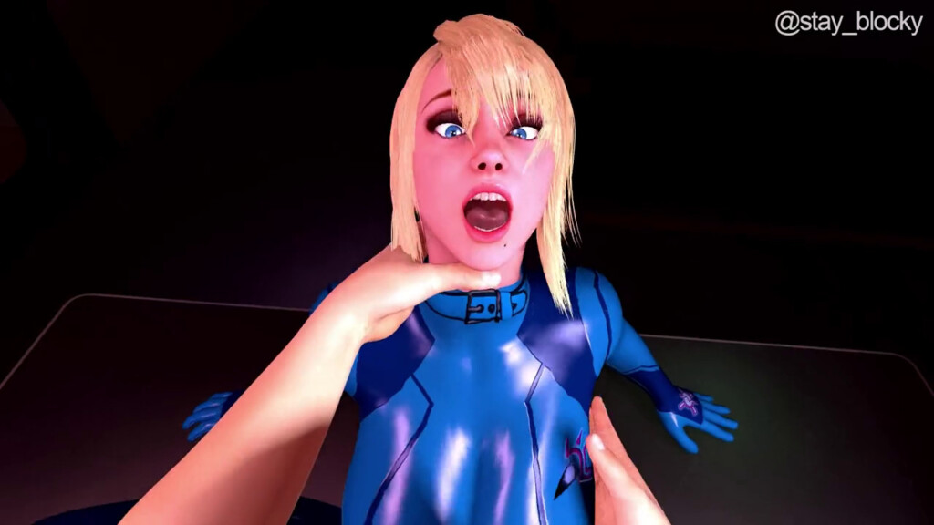 Samus Aran likes it rough