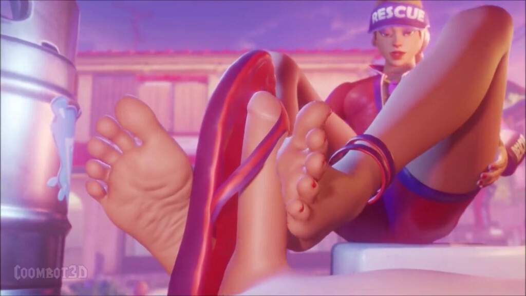 Sun strider giving a footjob