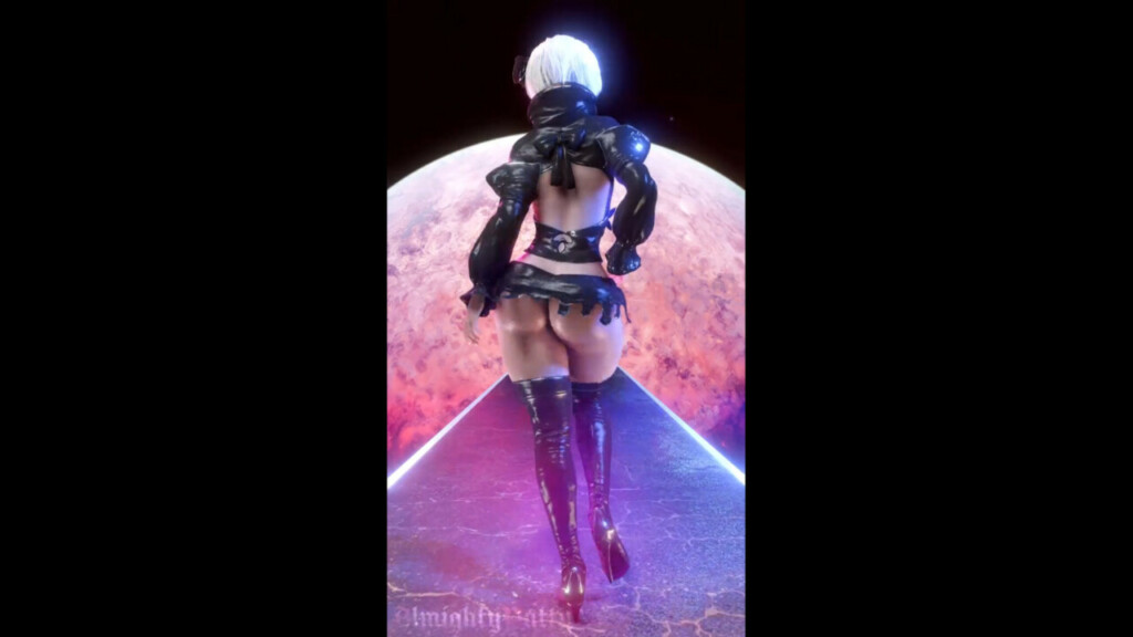 Thicc 2B walking