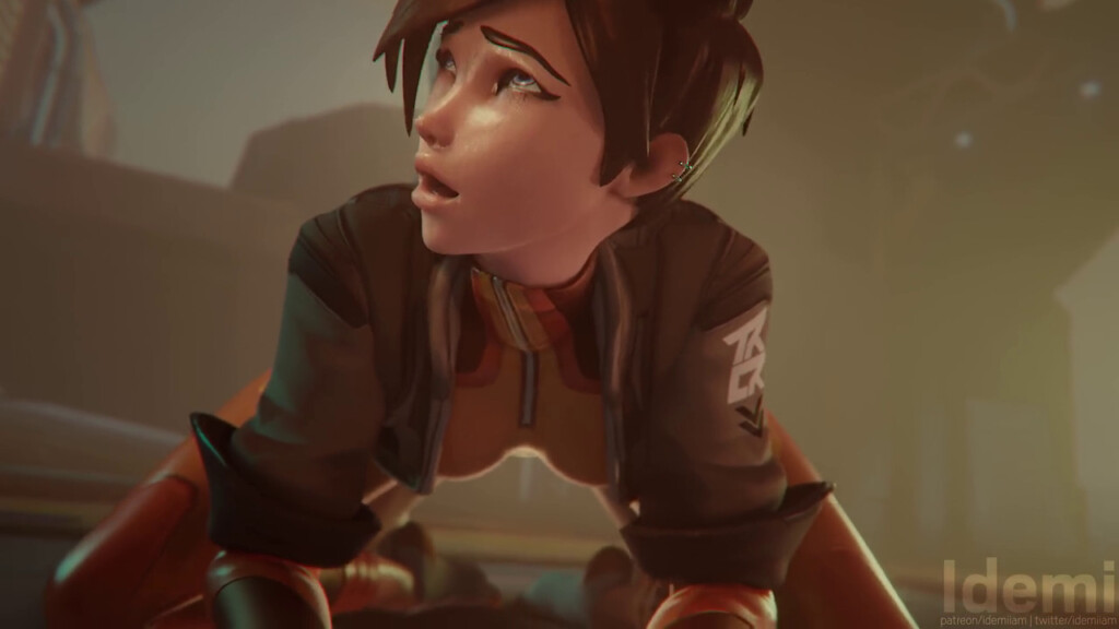 Tracer doggystyle anal creampie