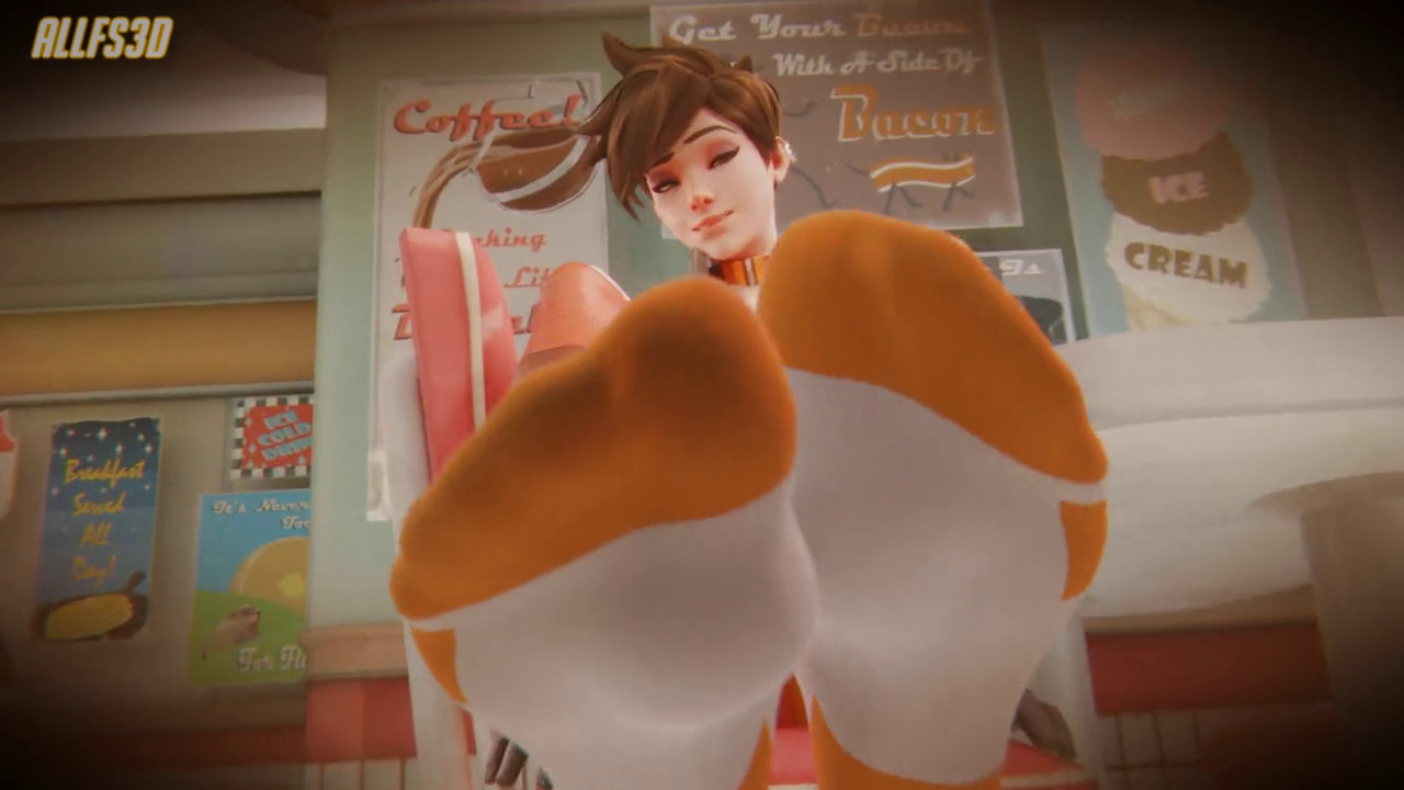 Tracer feet porn