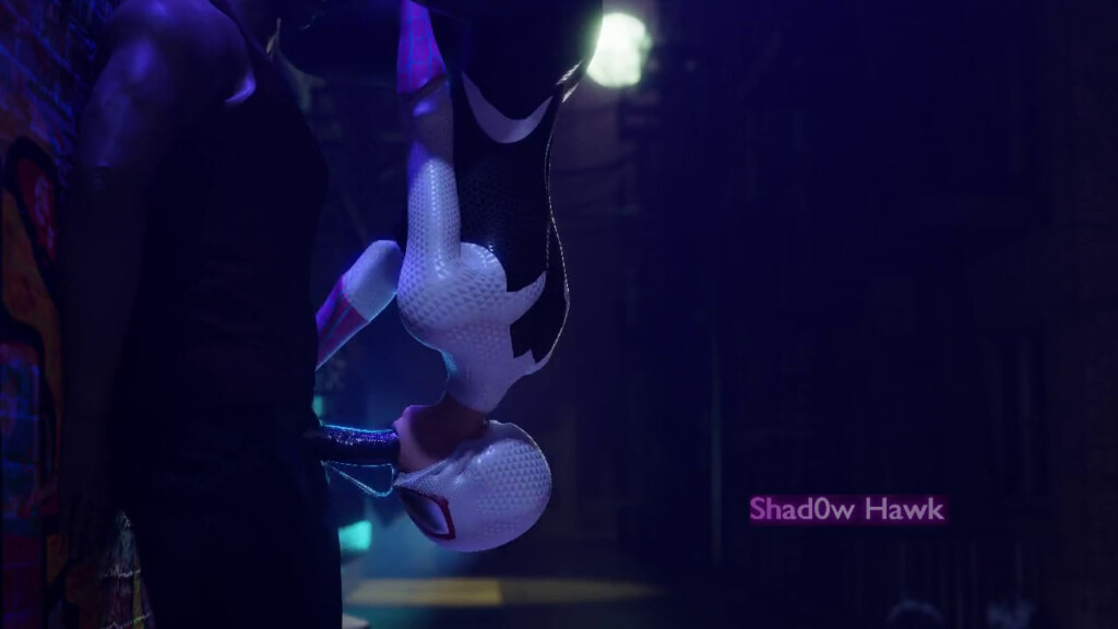 Gwen upside down blowjob