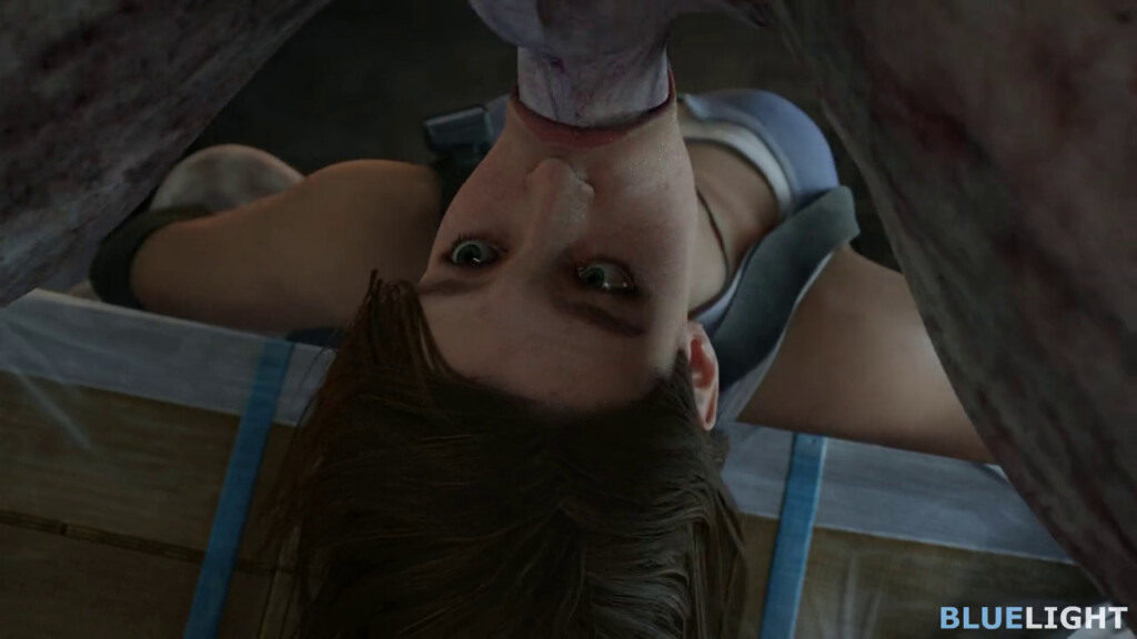 Jill Valentine fucked by Nemesis and tentacles