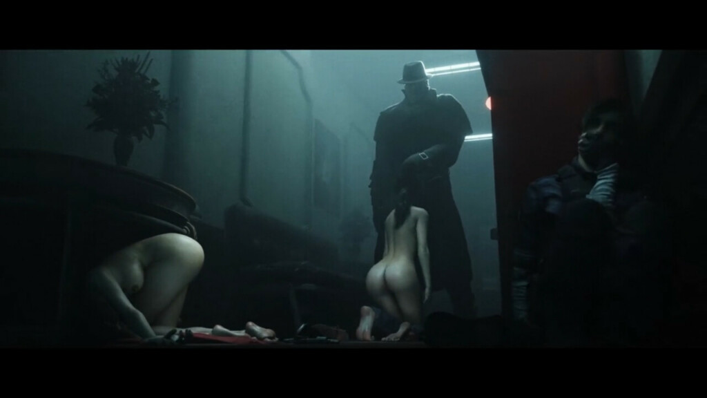 Mr X face fucking Claire Redfield