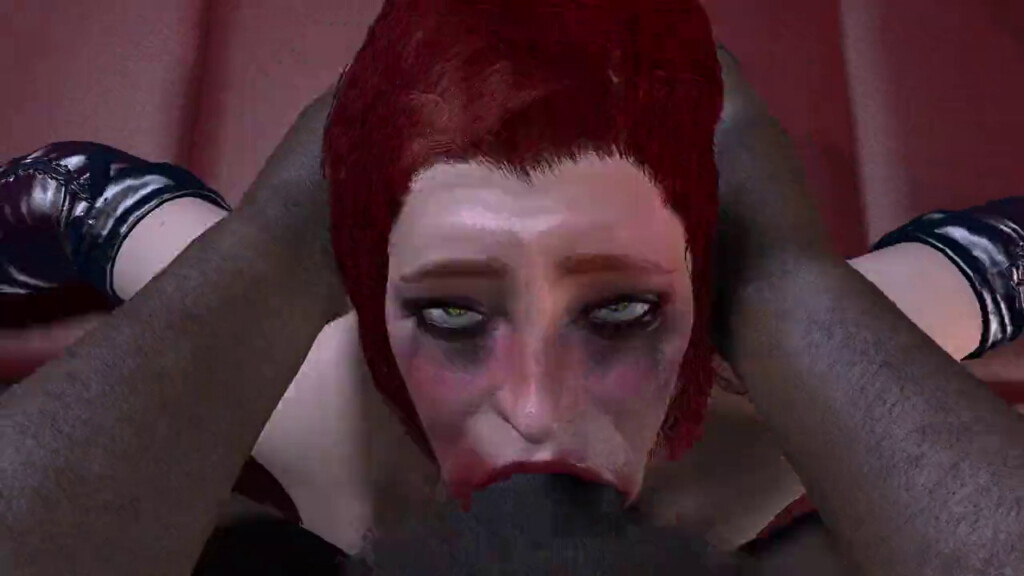 Triss Merigold's face fucked hard (2)