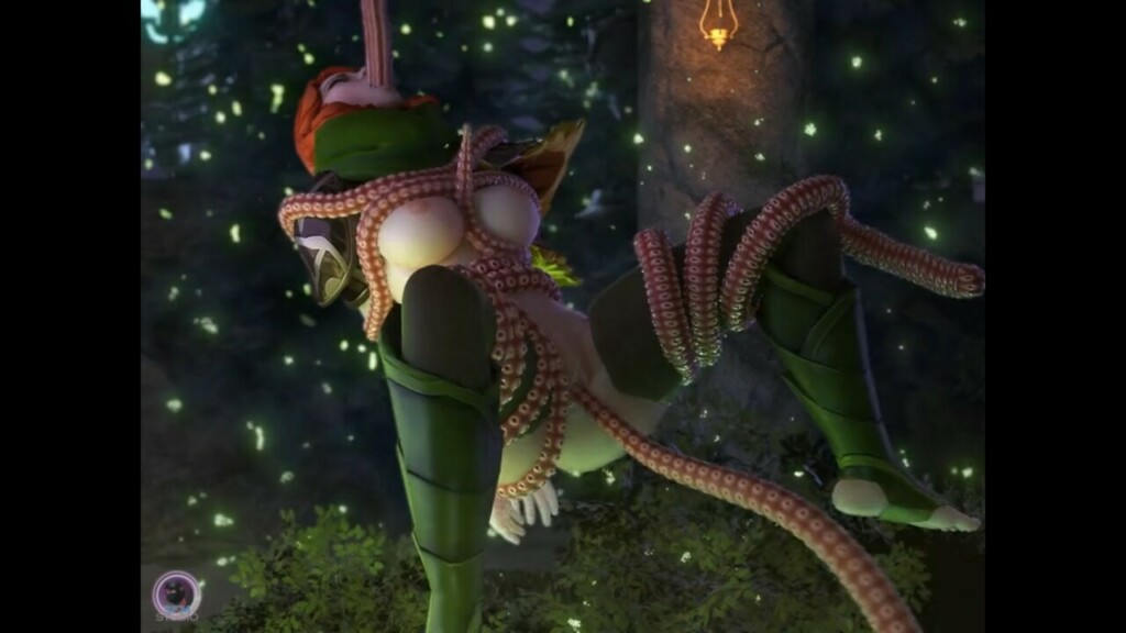 Windranger ambushed by tentacles