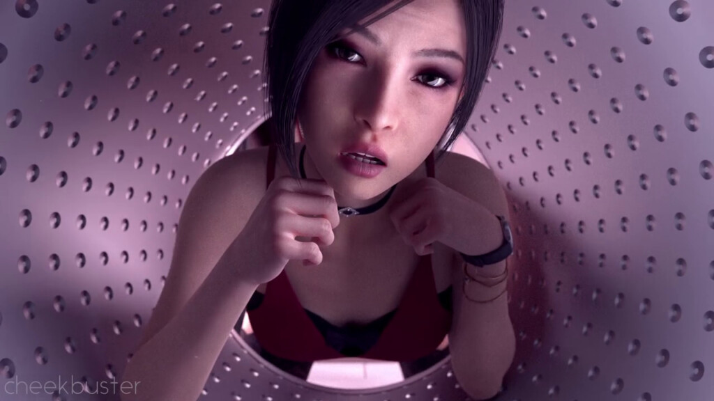 Ada Wong got stuck