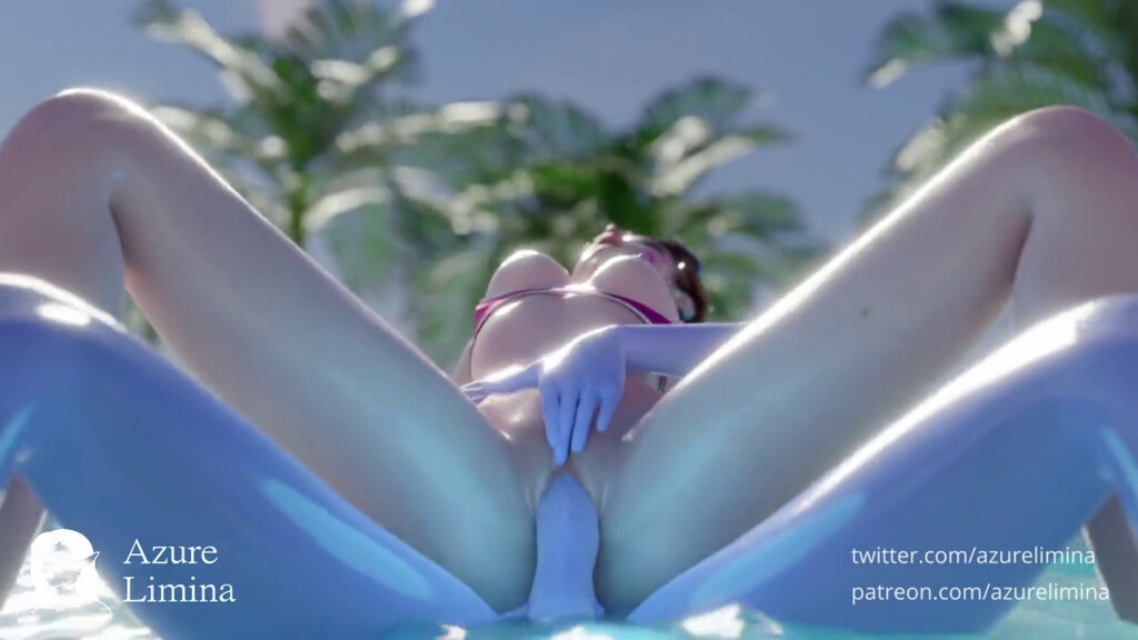 Futa Widowmaker under D.va