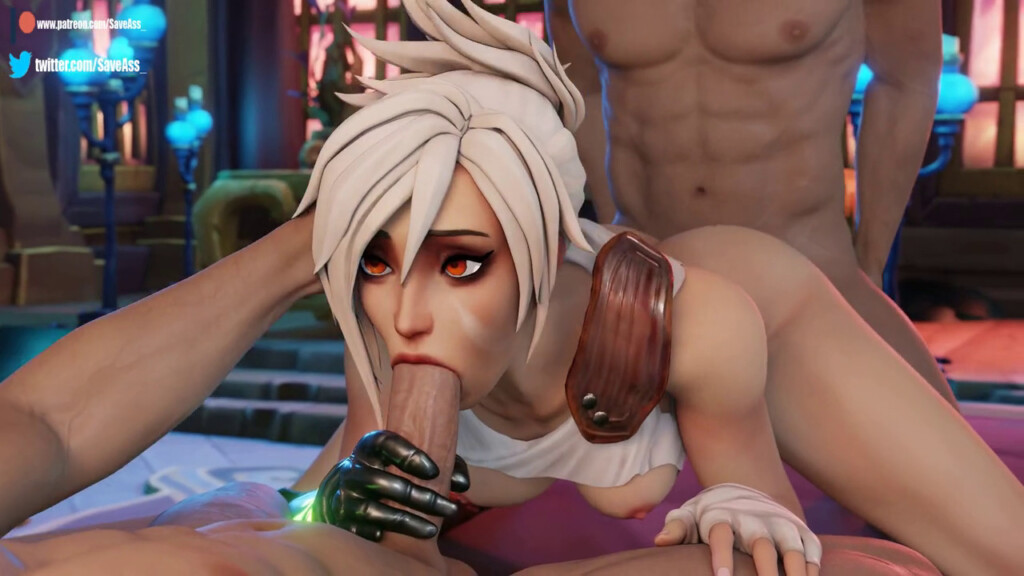 Riven blowjob and pounded