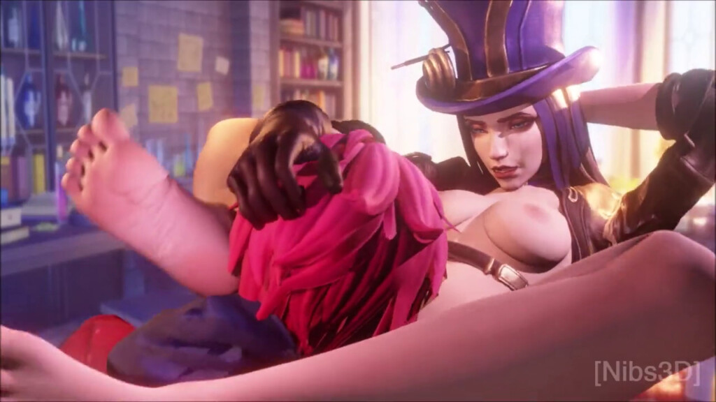 Vi going down on Caitlyn