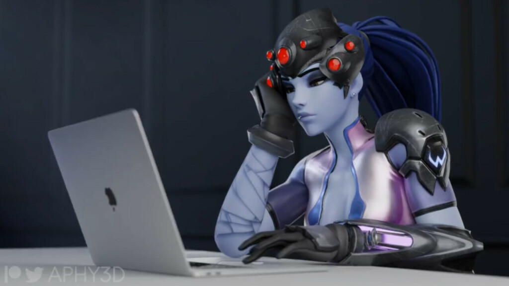 Widowmaker got in trouble