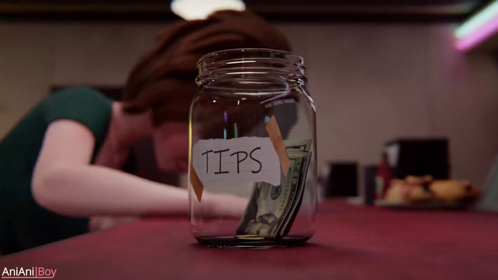 Aunt Cass extra service for a tips
