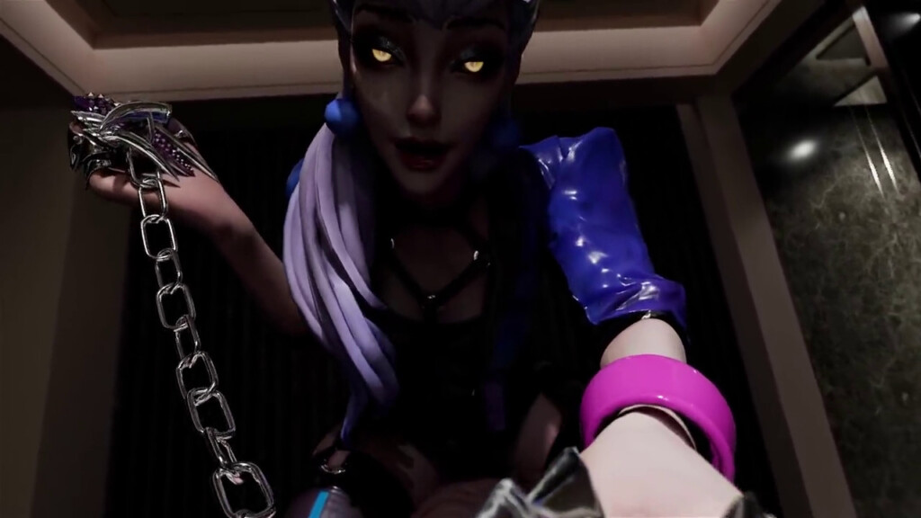 Evelynn face sitting femdom