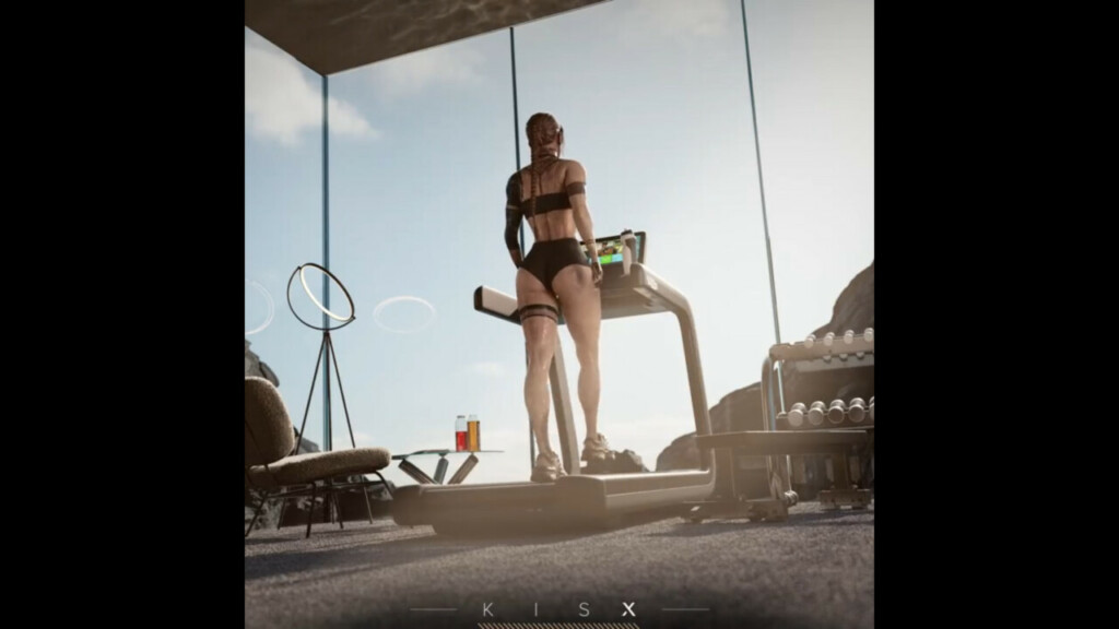 Lara Croft Cardio session
