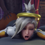Mercy fucked deep from behind