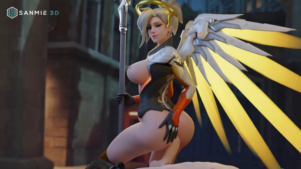 Mercy reverse cowgirl anal ride