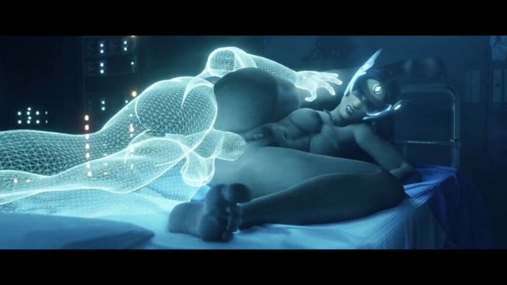 Symmetra and her projector