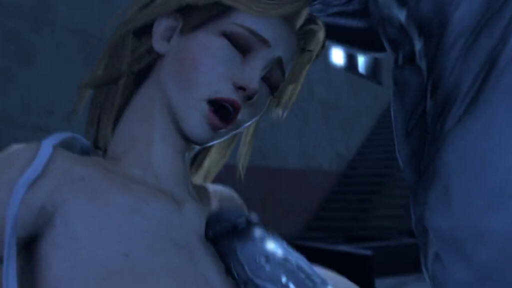 Walrider cumming in Tina's mouth