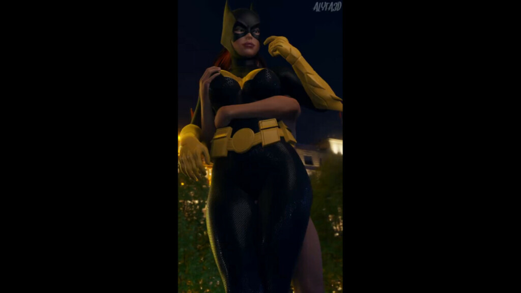 Batgirl Thighjob cumshot