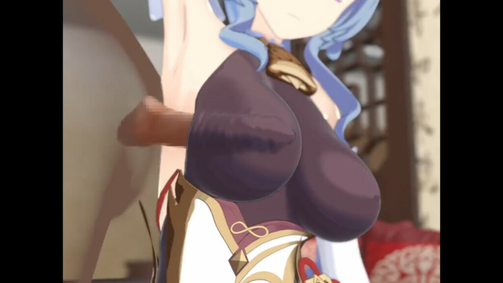 Fucking Ganyu's boob
