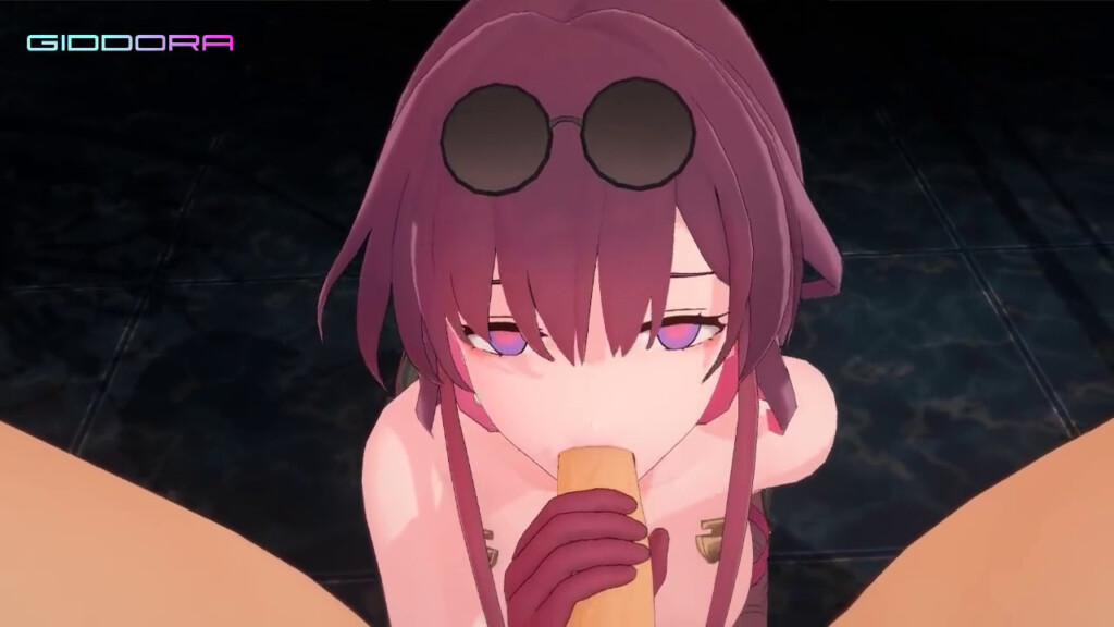 Kafka oral creampie and swallow
