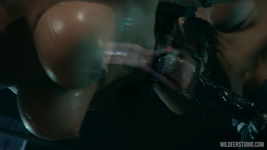 Lara Croft x-ray deepthroat