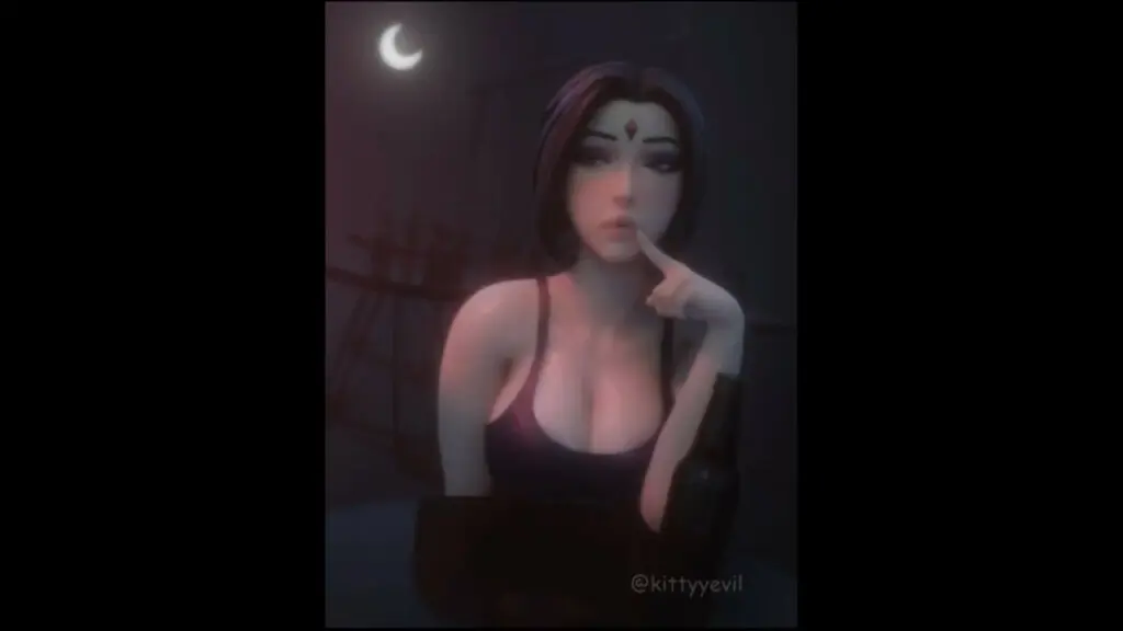 Raven got horny after a drink