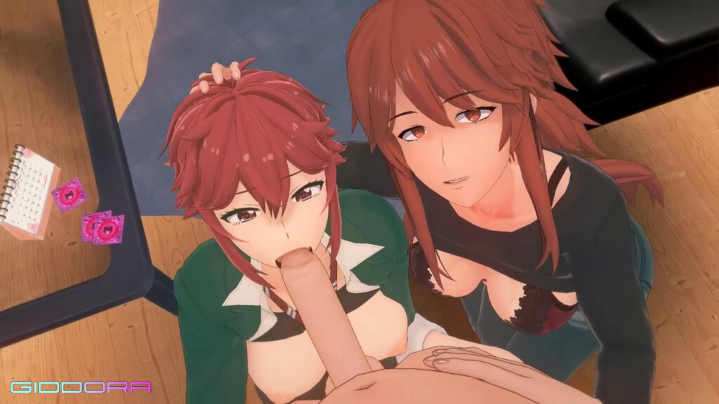 Tomo Chan getting a blowjob lesson