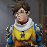 Tracer's day as overwatch agent