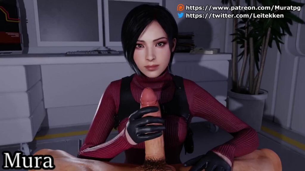 Ada Wong handjob and licking pov