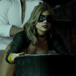 Black Canary gets fucked from behind