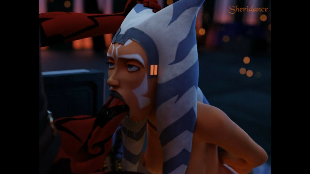Darth Maul gave Ahsoka a facial