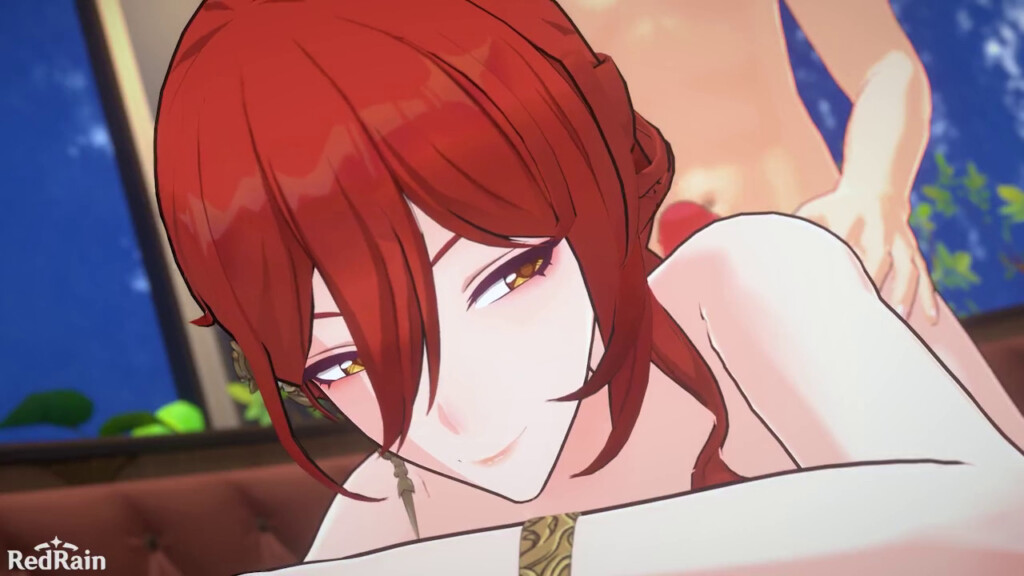 Himeko gets creampied in the ass