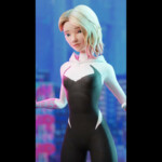 Spider Gwen body suit malfunction