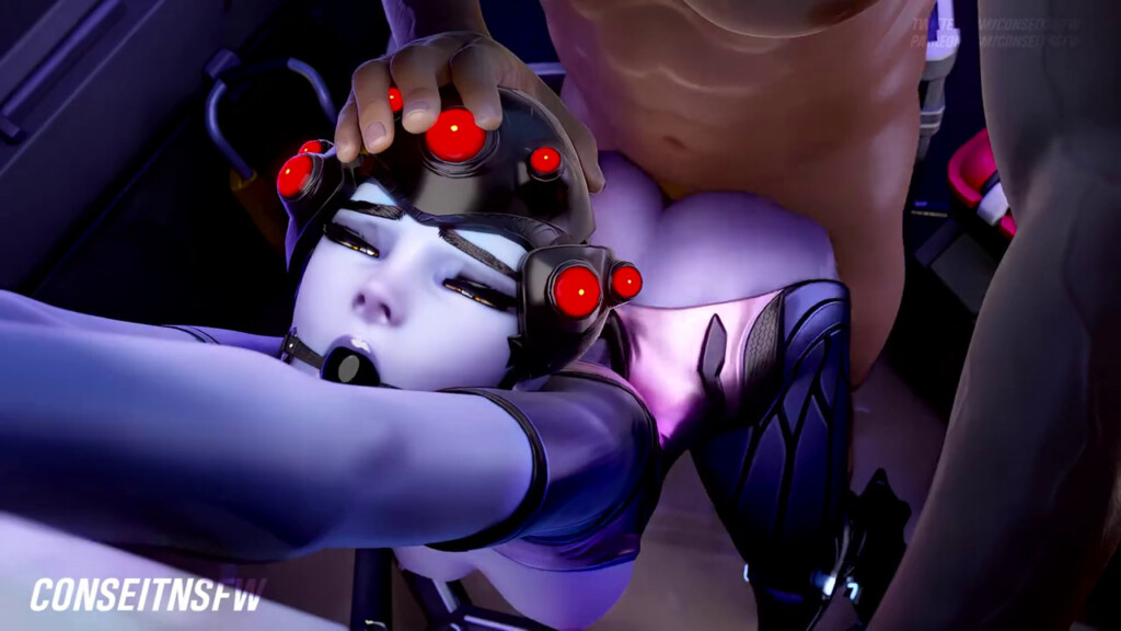 Widowmaker gets dominated and creampied
