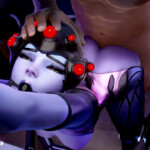 Widowmaker gets dominated and creampied