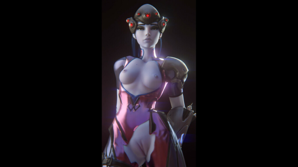 Widowmaker moving it (Nude)