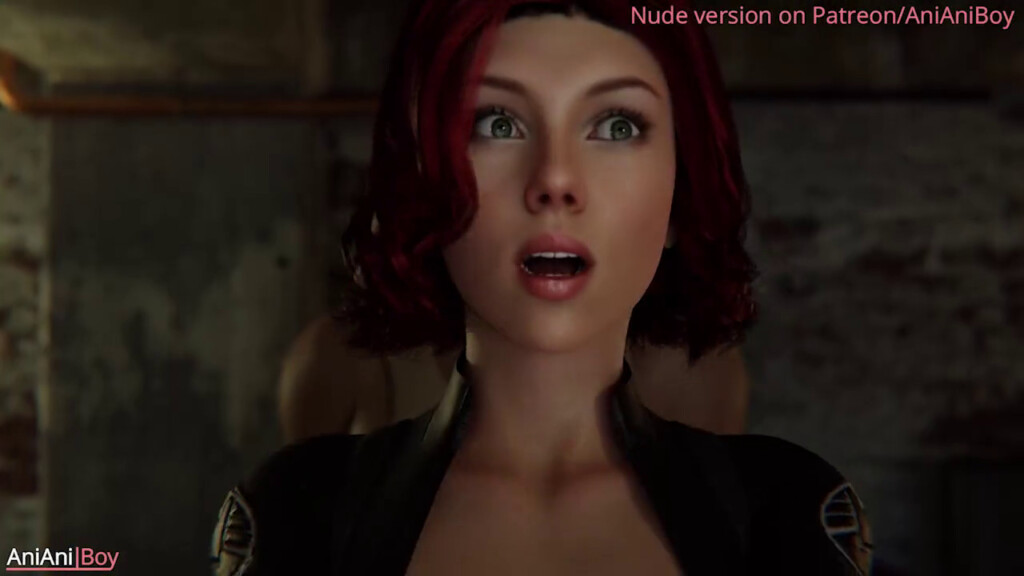 Black Widow really loves her job