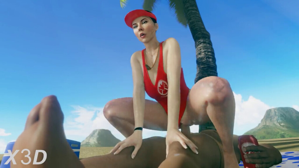 Black Widow side job as a Lifeguard