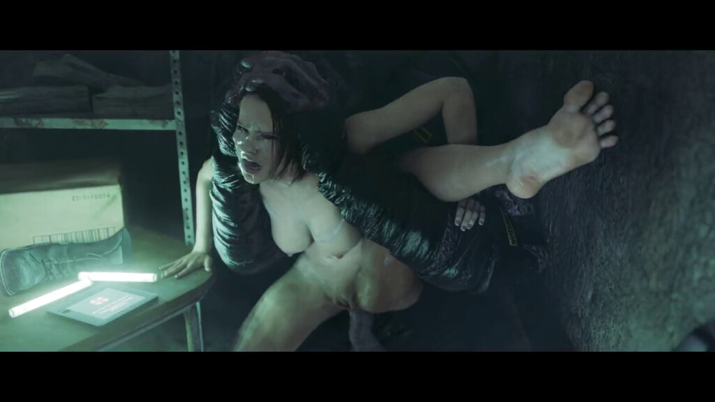 Jill Valentine full nelson anal by Nemesis