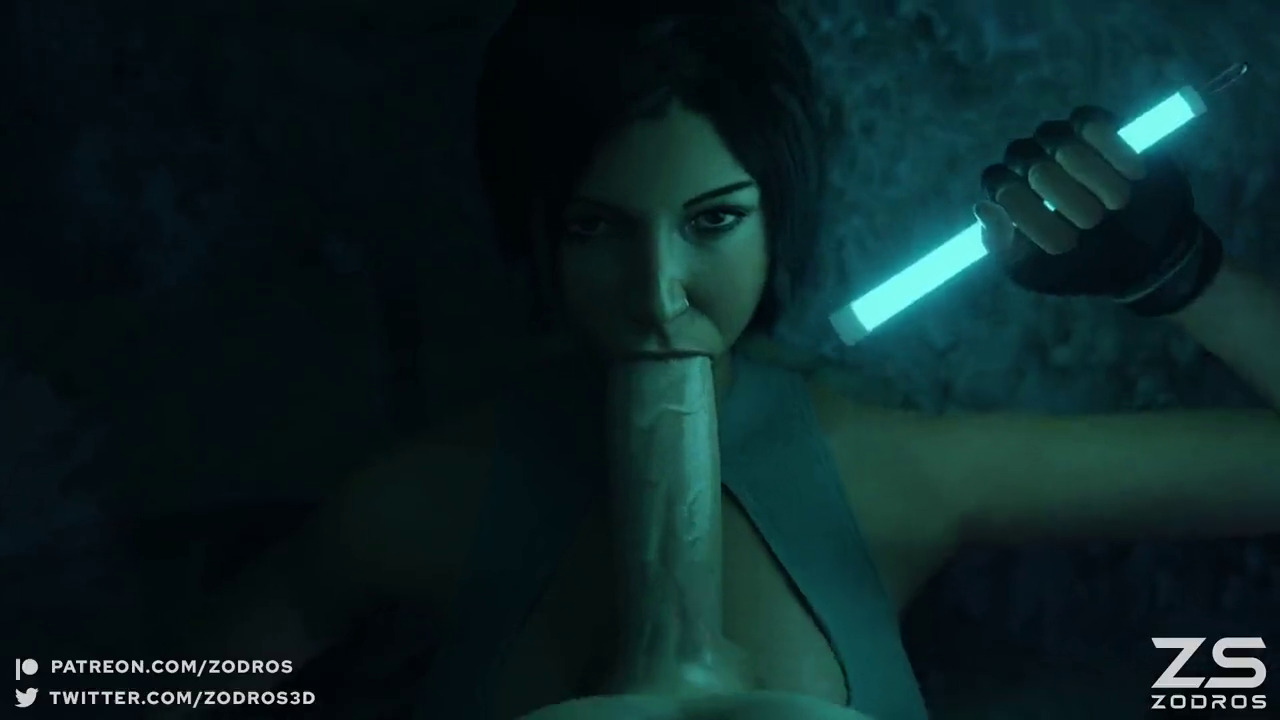 Lara Croft blowjob in the dark - Tomb Raider - SFM Compile